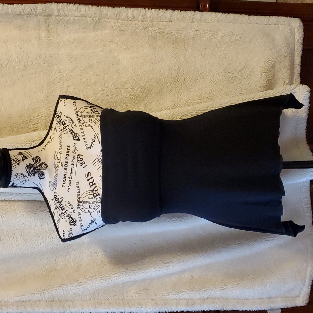 Strapless black top - Picture 1 of 4